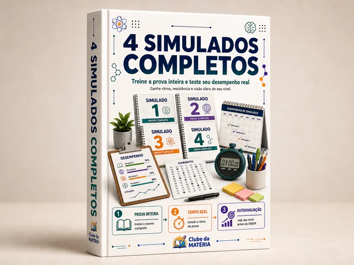 4 Simulados Completos para Testar sua Nota