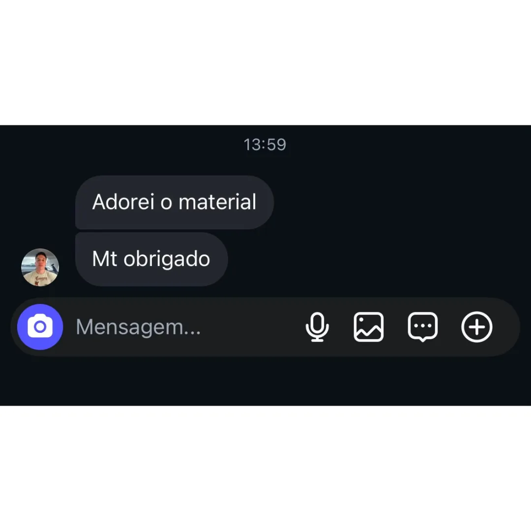 Cliente adorou o material do ENEM Visual