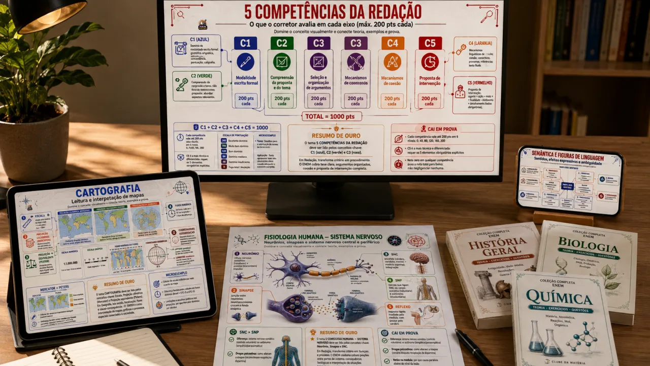 Onde usar o ENEM Visual