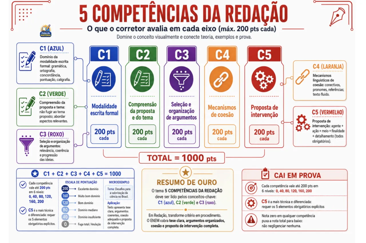 Página do material