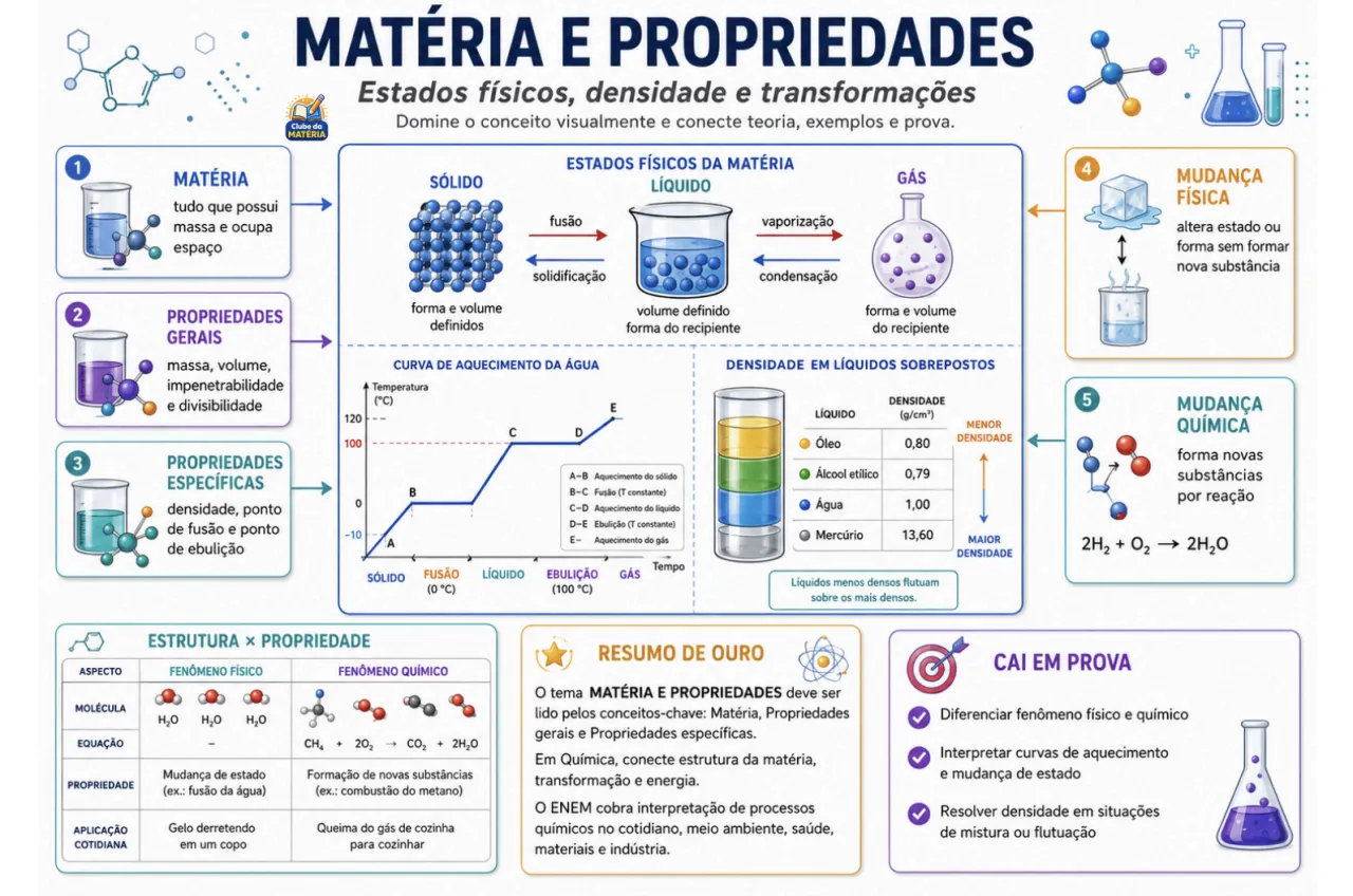 Página do material