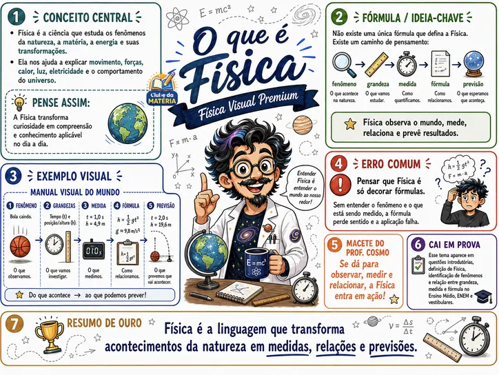 Mapa mental de física 1
