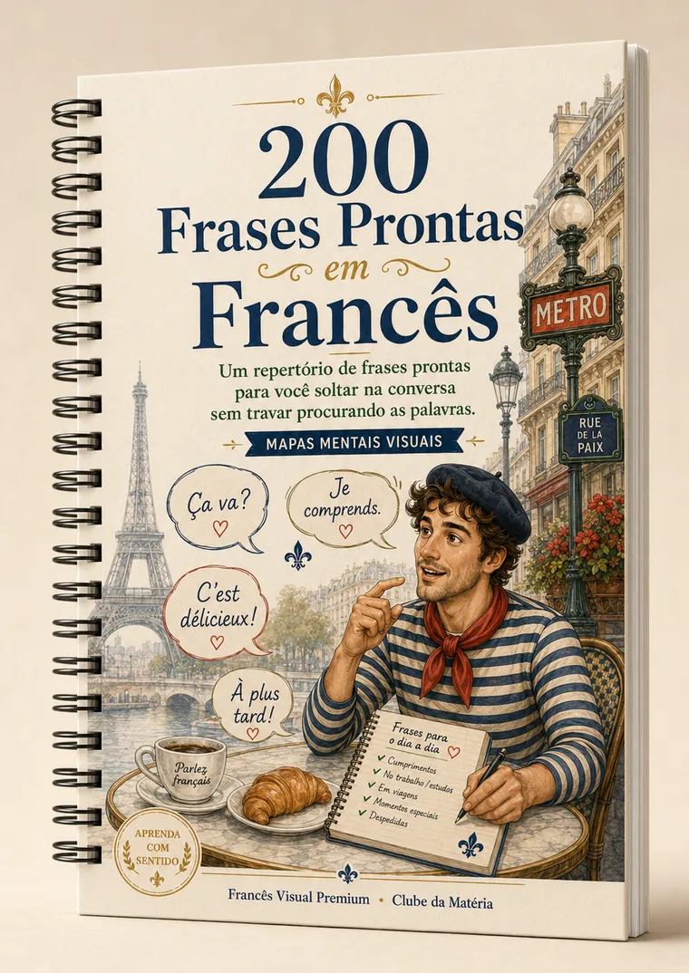 200 Frases Prontas em Francês