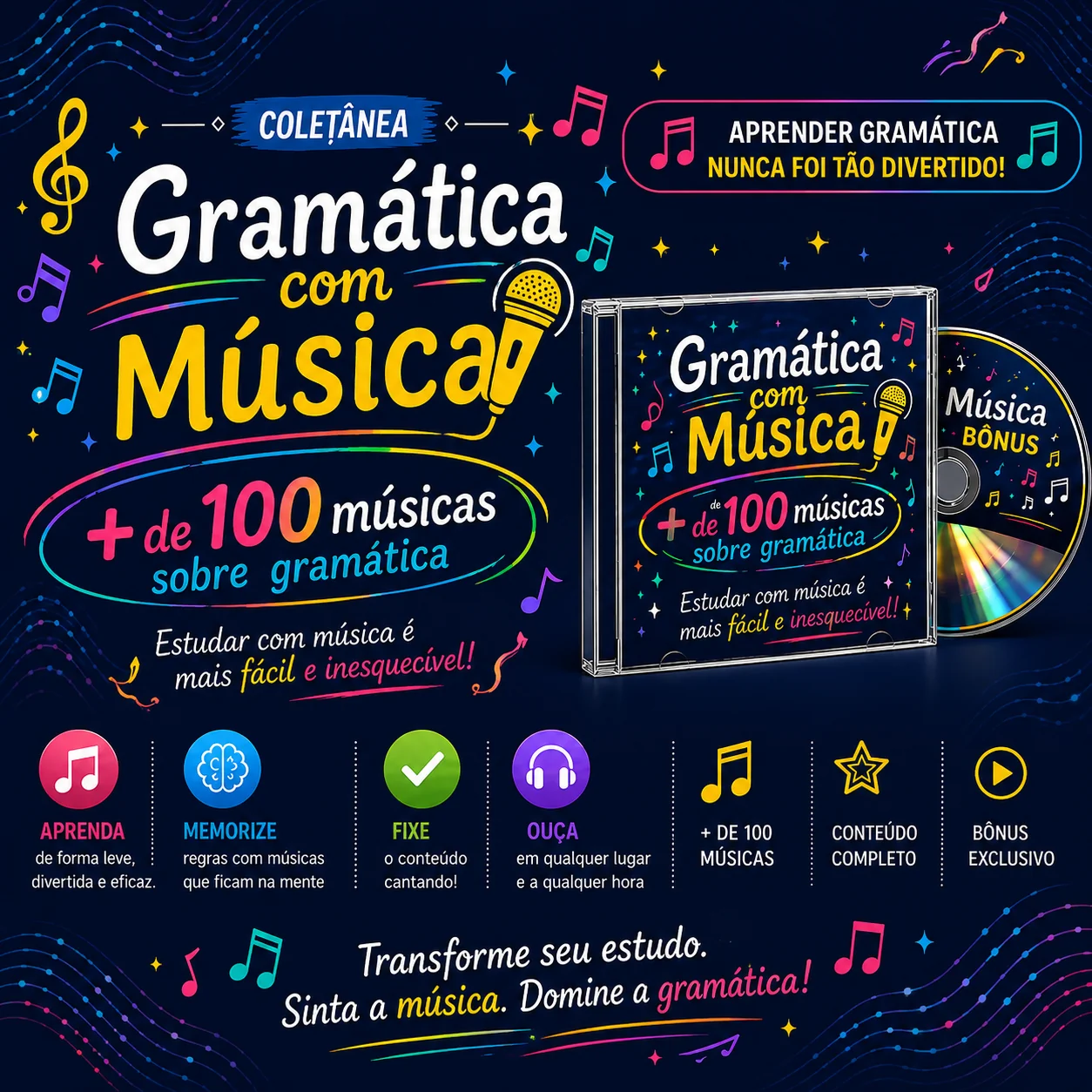 Gramática com Música — Em breve