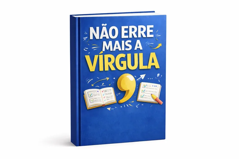 Livro Não Erre Mais a Vírgula