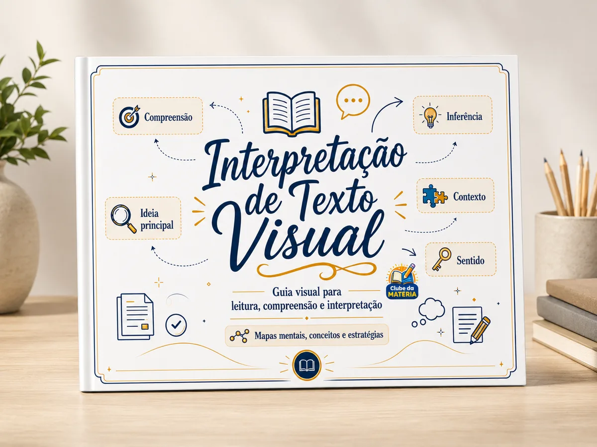 Interpretação de Texto Visual completo mais os 3 bônus de português