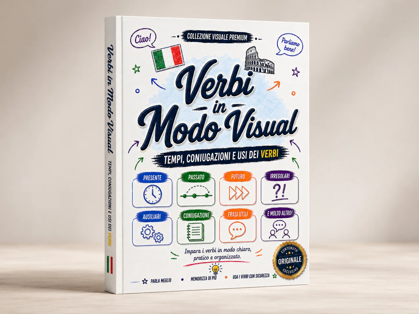 Verbos Italianos no Modo Visual