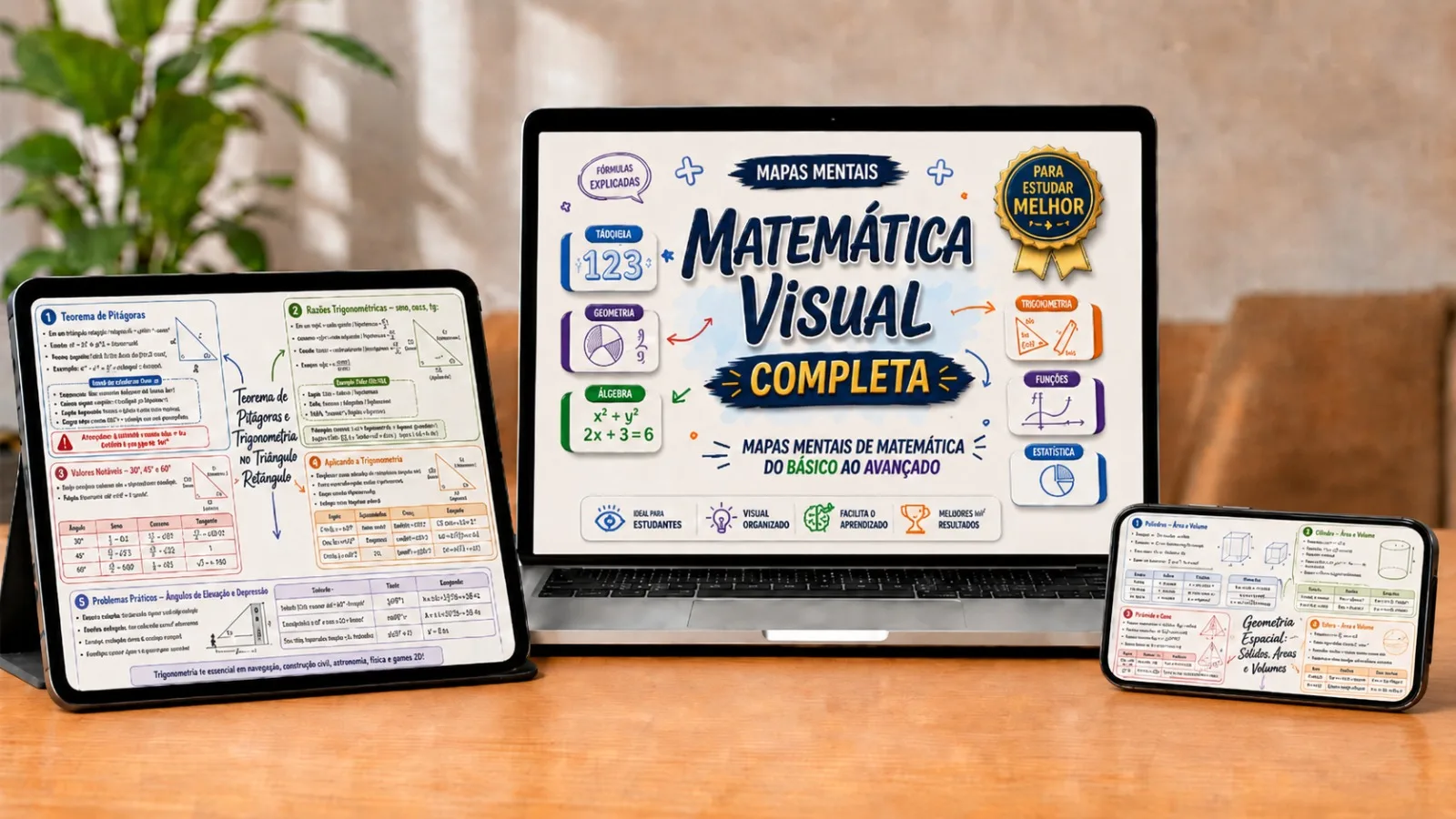 Onde usar a Matemática Visual