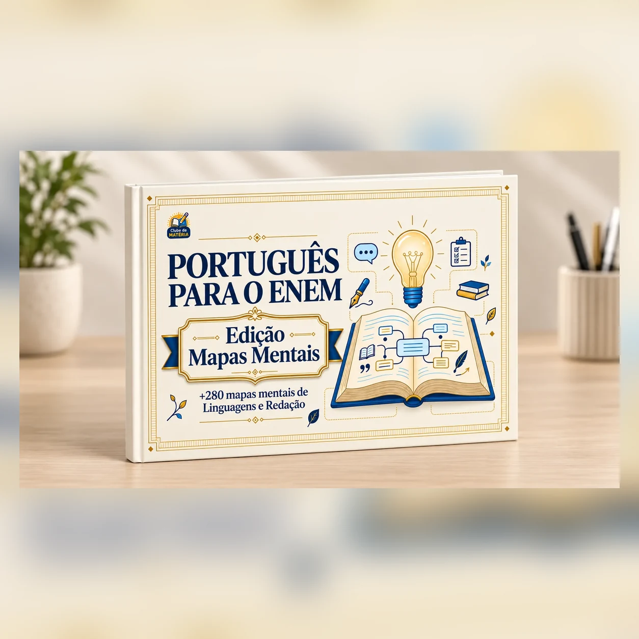 Português para o ENEM: +280 mapas mentais de Linguagens e Redação
