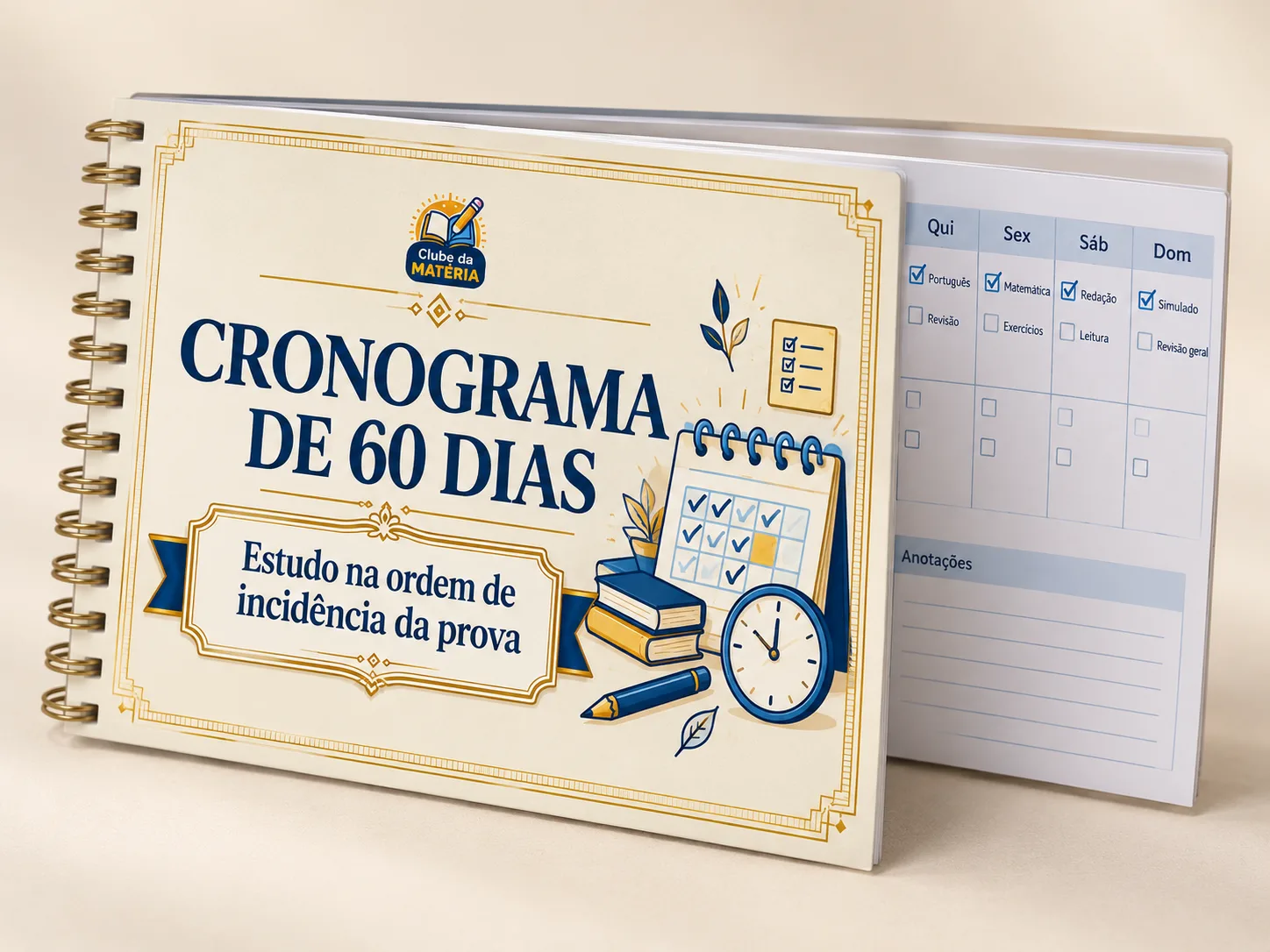 Cronograma de 60 dias