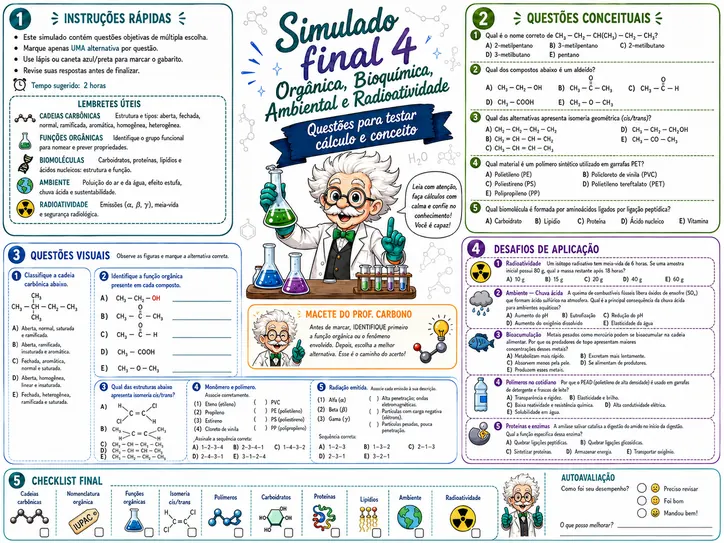 Mapa mental de química 9